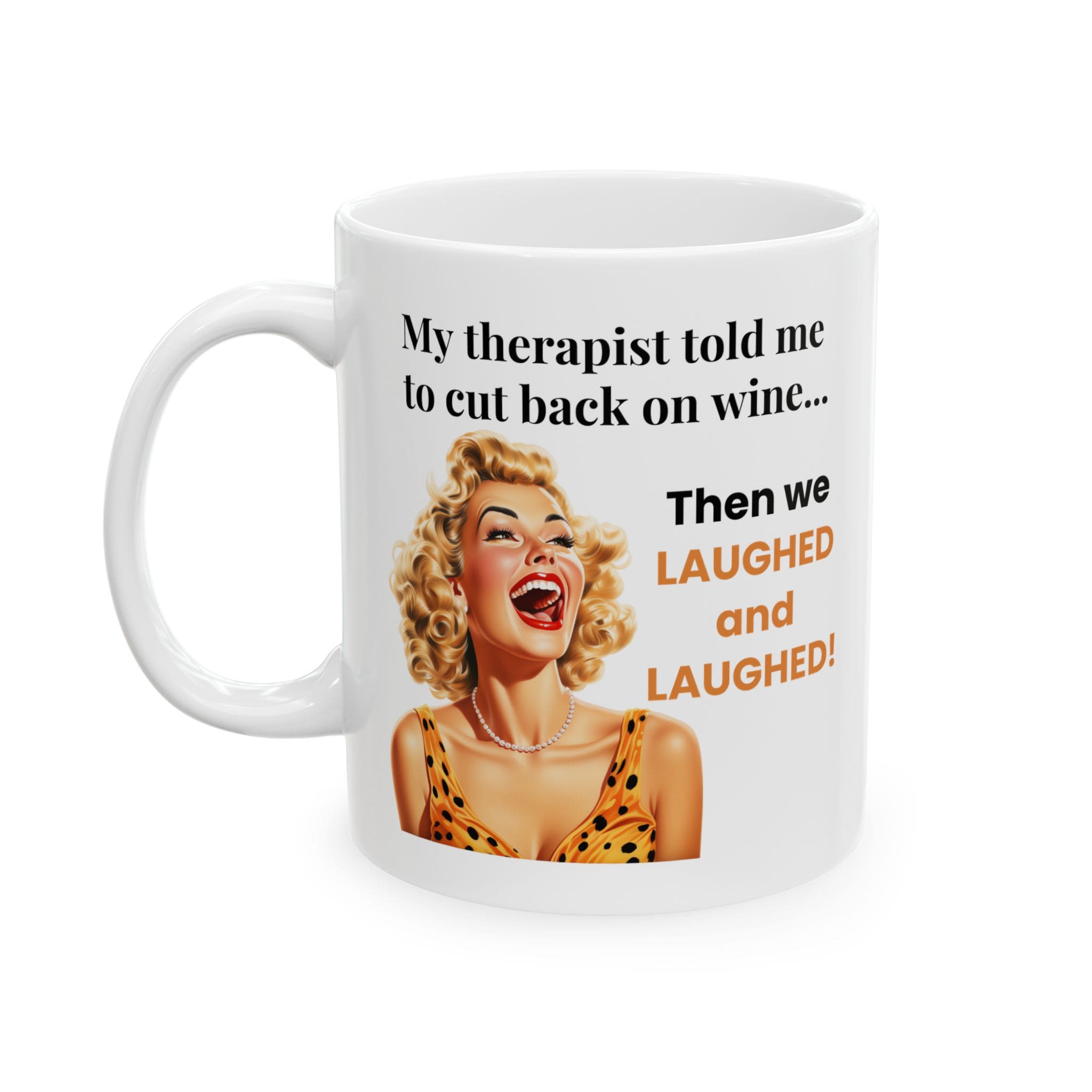 My Therapist Told Me to Cut Back on Wine Mug - Cocktail Confessions - Image 4