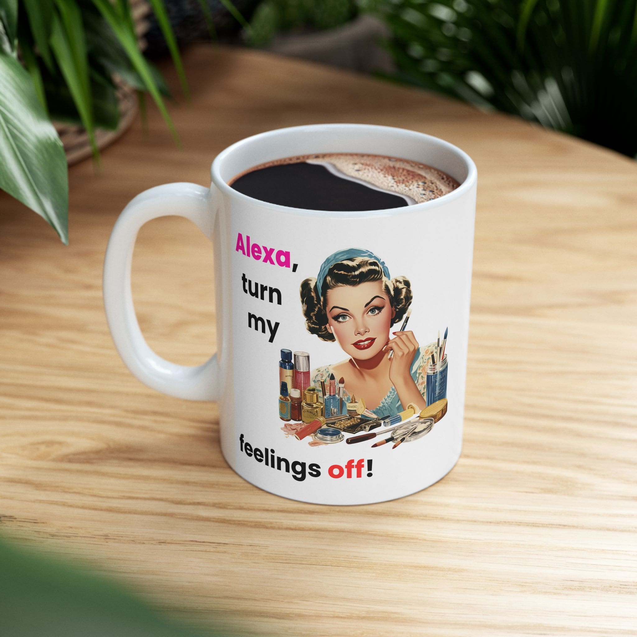 Alexa Turn My Feelings Off Mug v2 - Internal Dialogue - Image 3