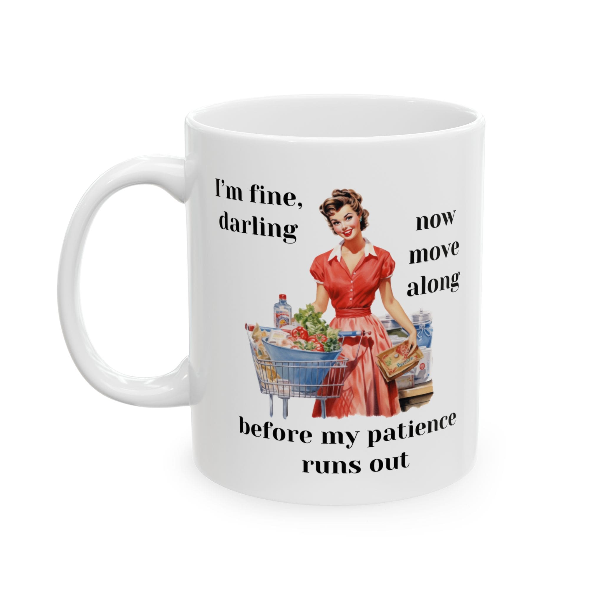I'm Fine Darling Mug v1 - Internal Dialogue - Image 4