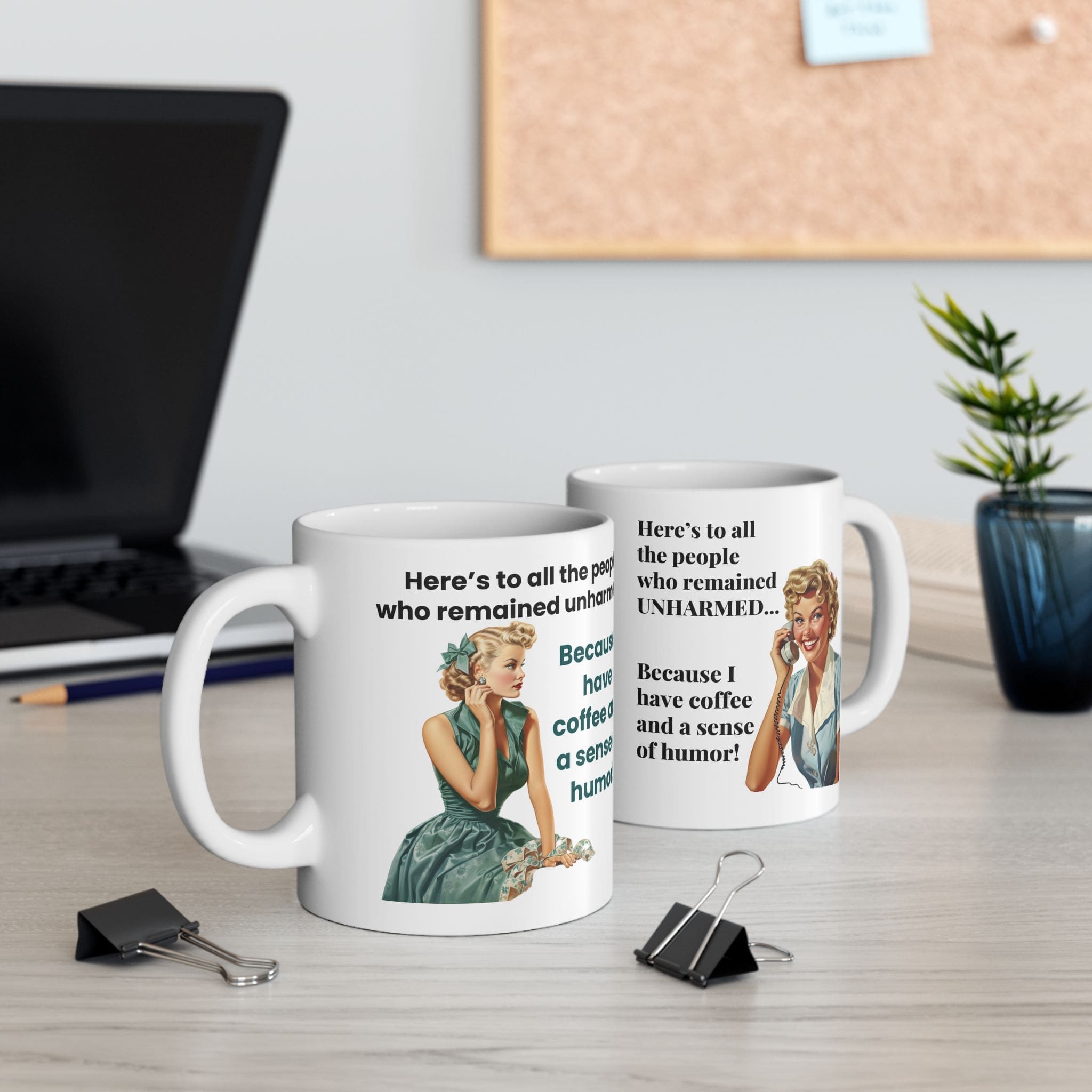 Coffee And Sense of Humor Mug v1 - Cup of Clarity - Image 6