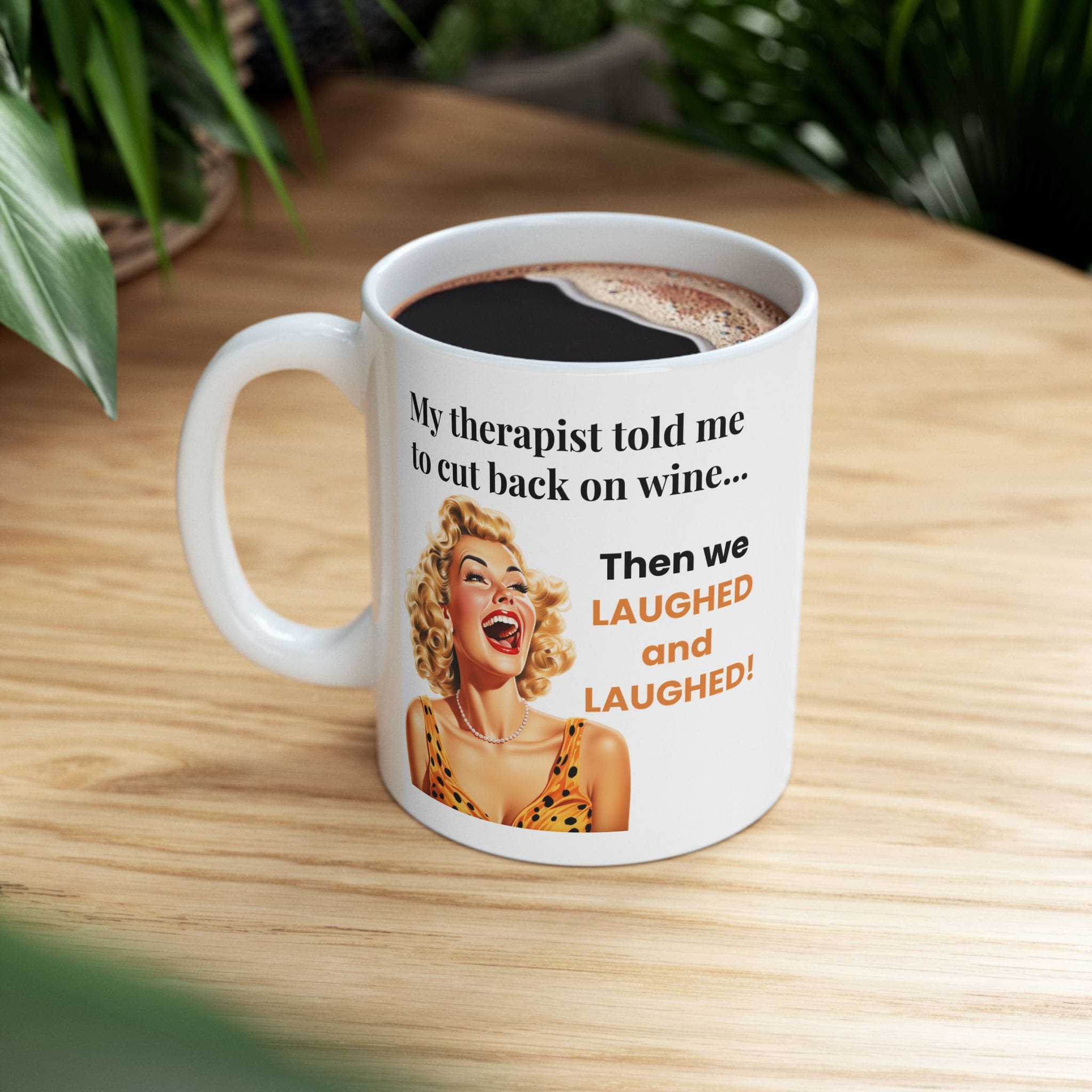 My Therapist Told Me to Cut Back on Wine Mug - Cocktail Confessions - Image 3