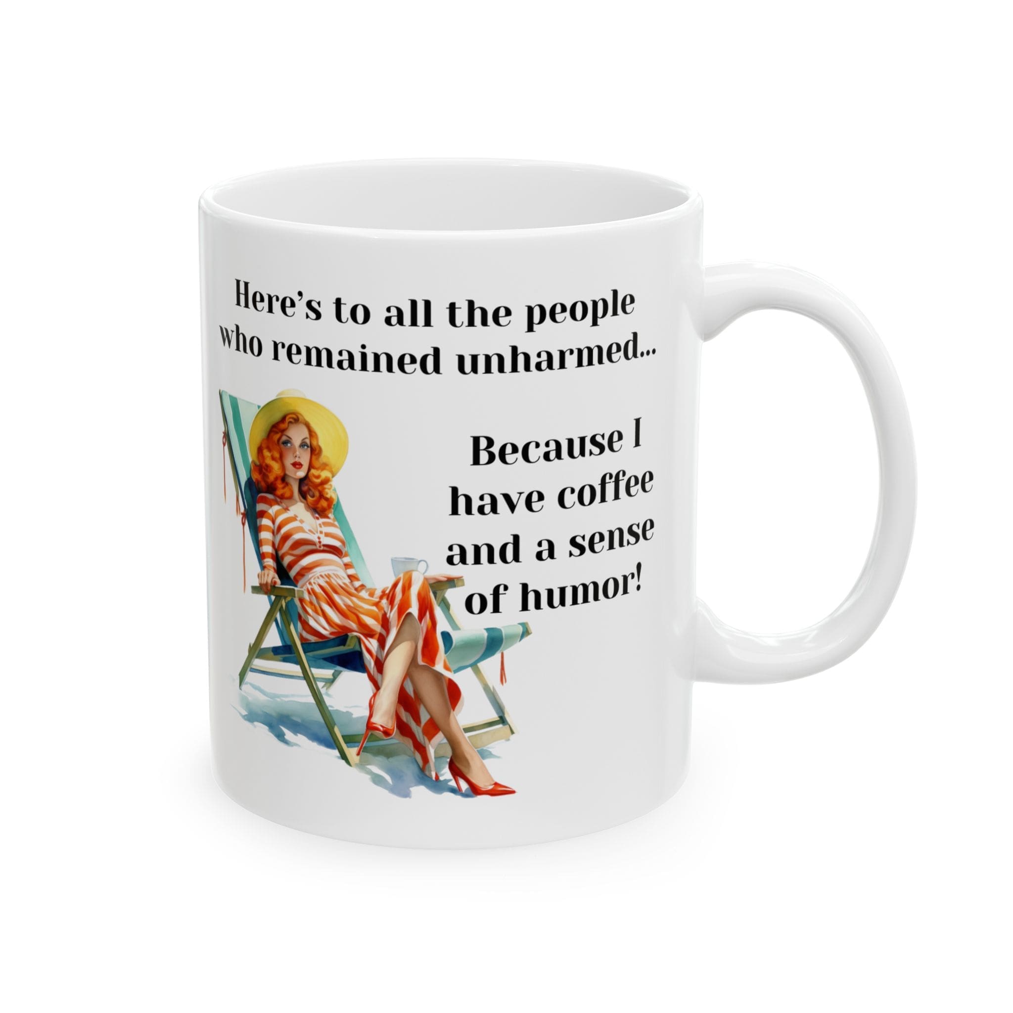 Coffee And Sense of Humor Mug v2 - Cup of Clarity - Image 5