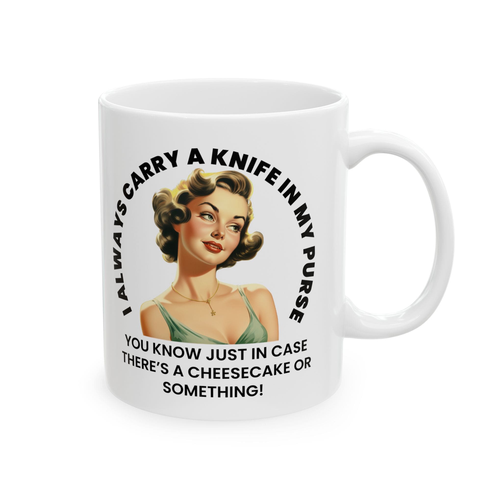 Cheesecake or Something Mug v1 - Glamour Giggles - Image 5