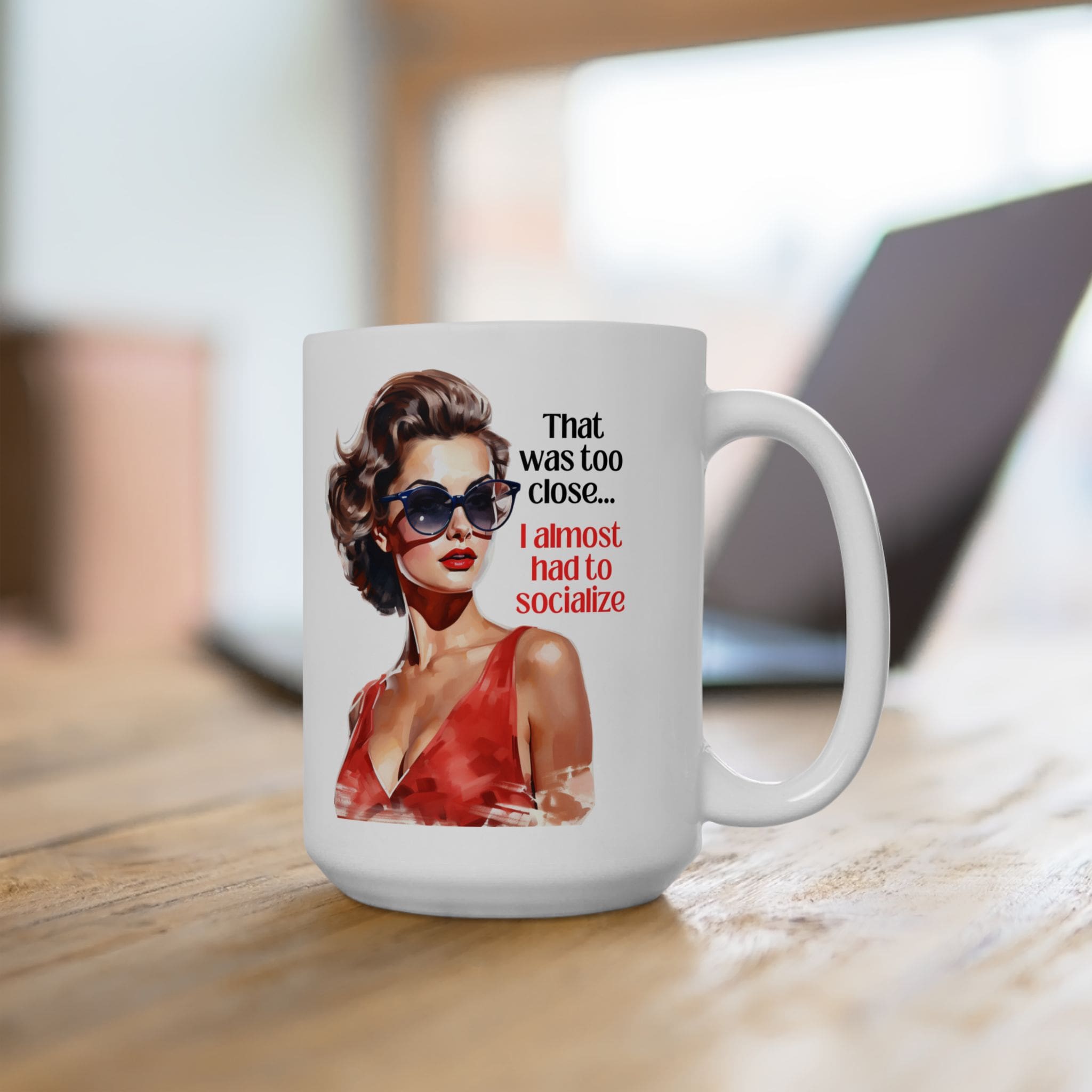 I Almost Had To Socialize Mug v3- Internal Dialogue - Image 9