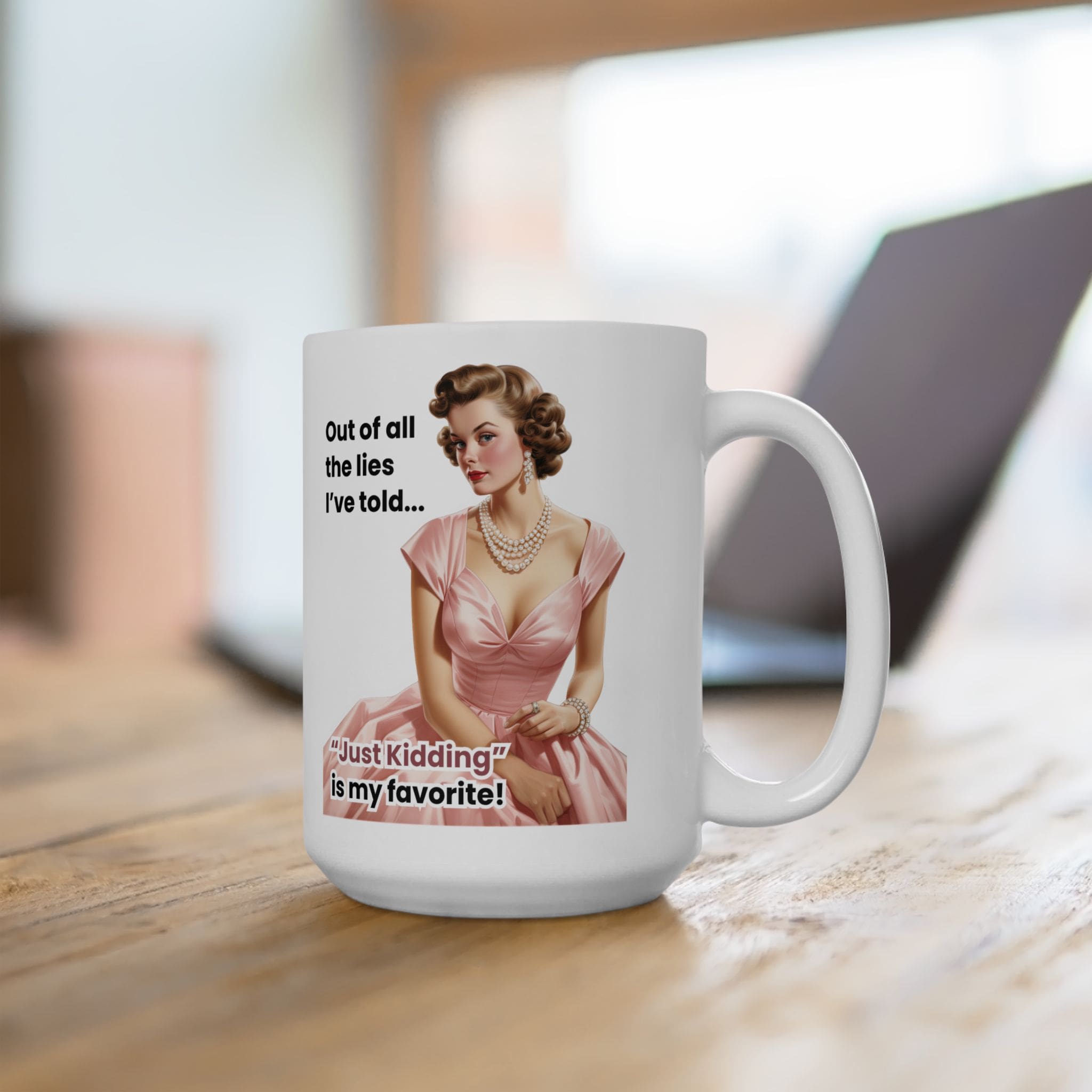 Just Kidding is My Favorite Mug v2 - Cocktail Confessions - Image 9