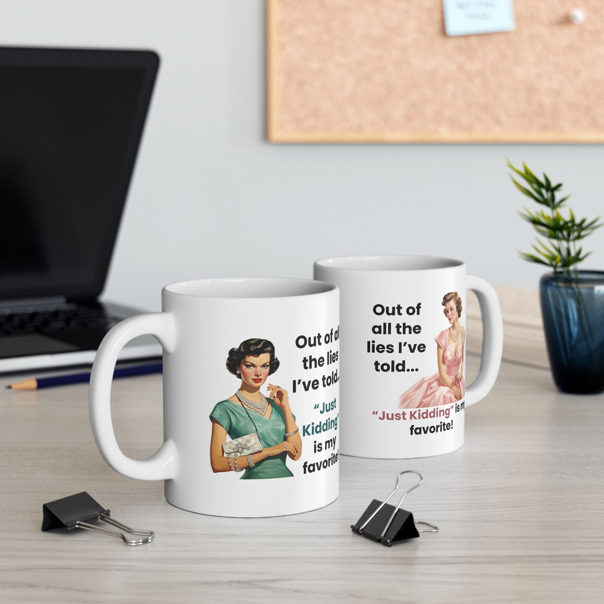 Just Kidding is My Favorite Mug v2 - Cocktail Confessions - Image 6