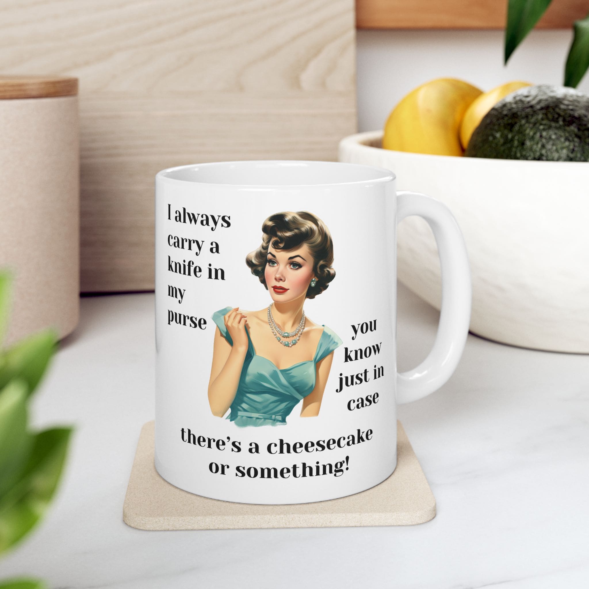 Cheesecake or Something Mug v3 - Glamour Giggles - Image 2
