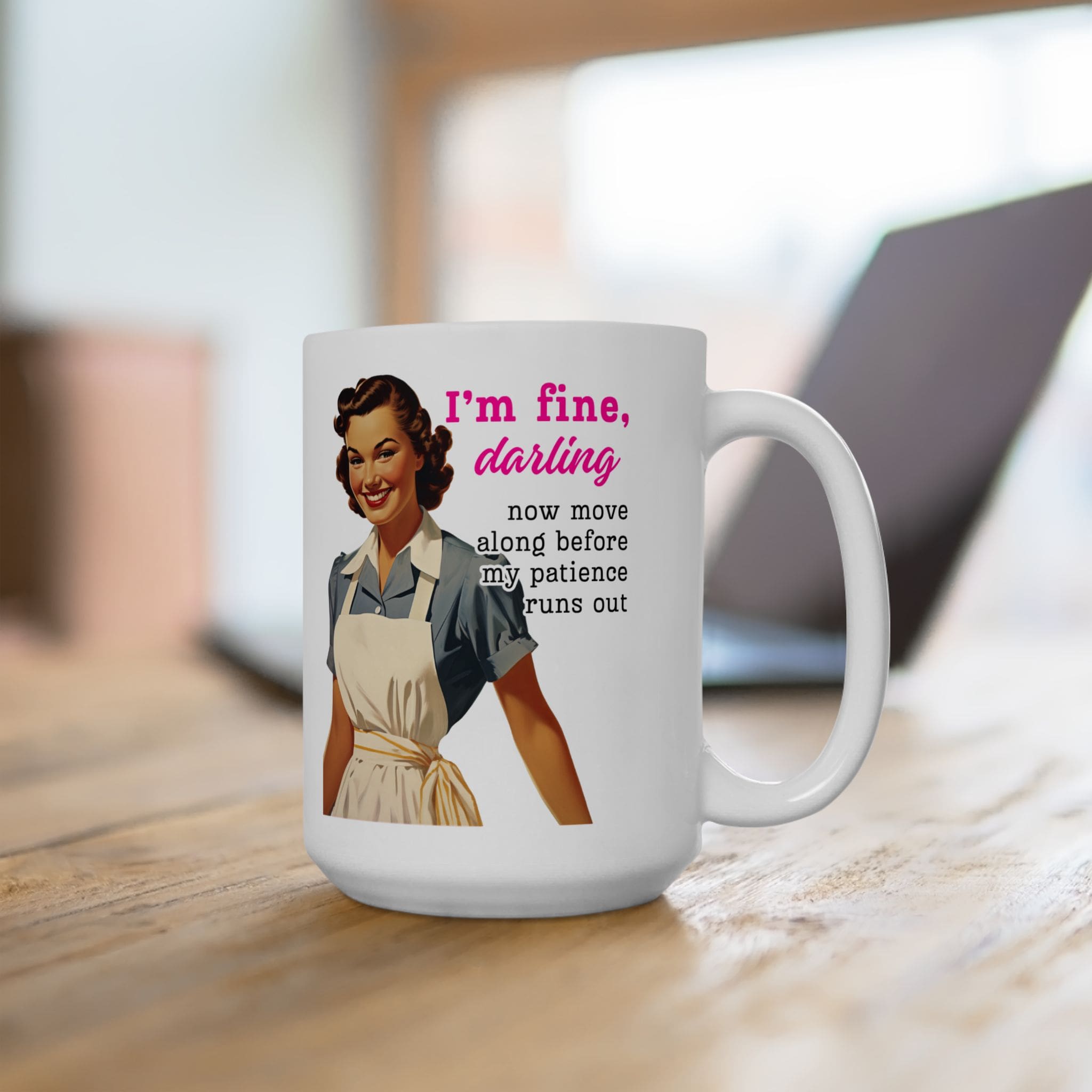 I'm Fine Darling Mug v1 - Internal Dialogue - Image 9