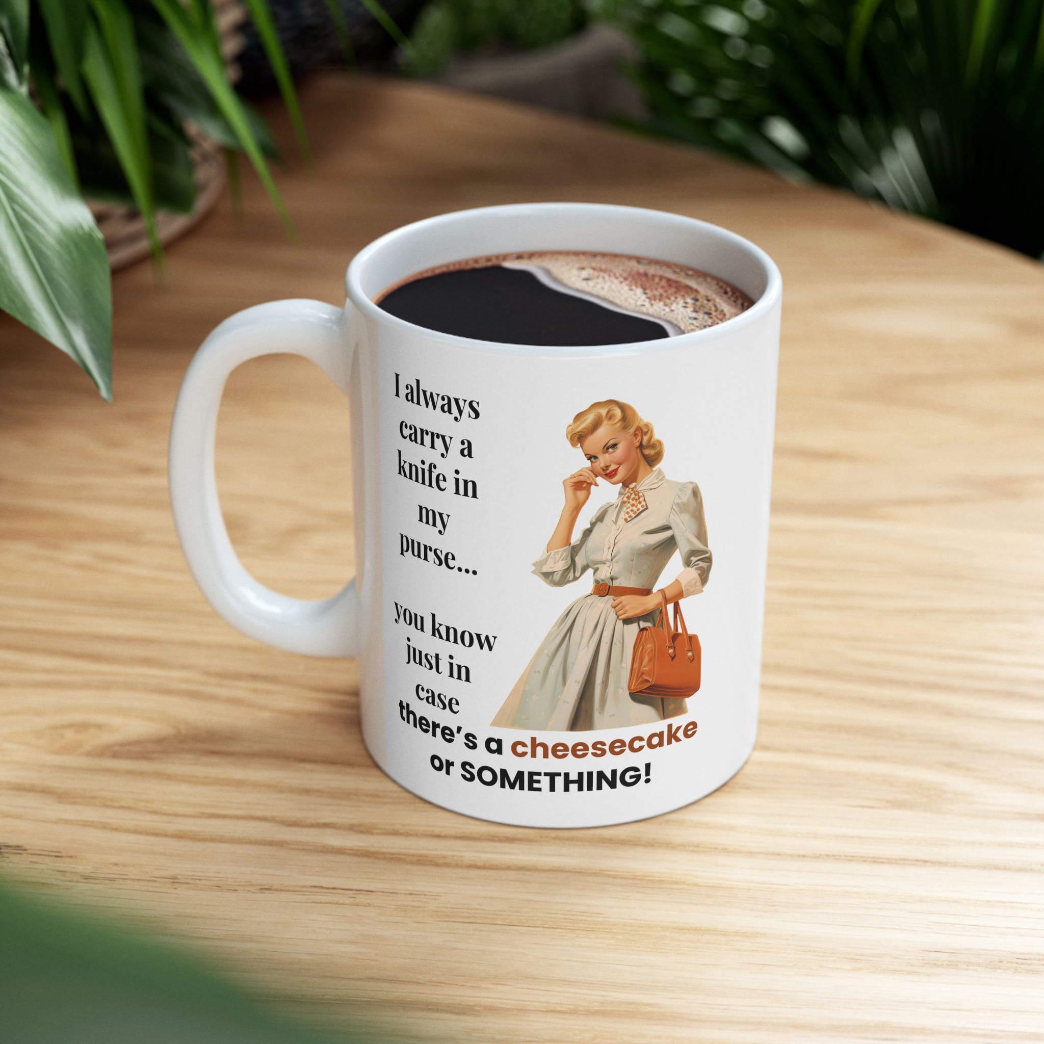 Cheesecake or Something Mug v2 - Glamour Giggles - Image 3