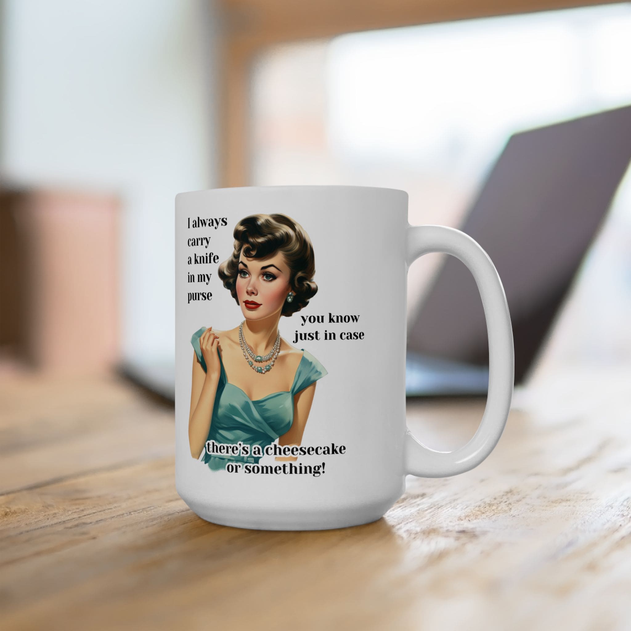 Cheesecake or Something Mug v3 - Glamour Giggles - Image 9