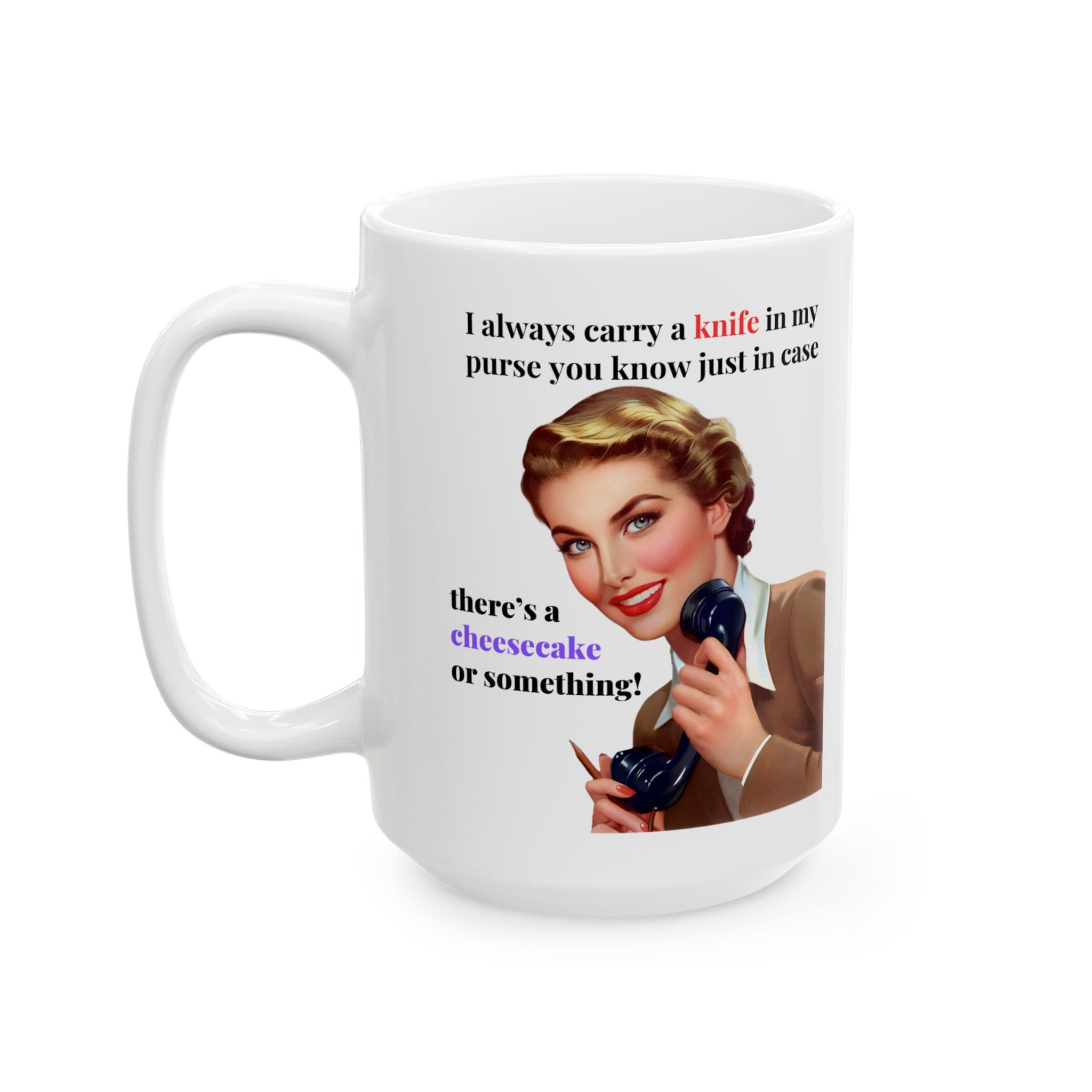 Cheesecake or Something Mug v1 - Glamour Giggles - Image 7