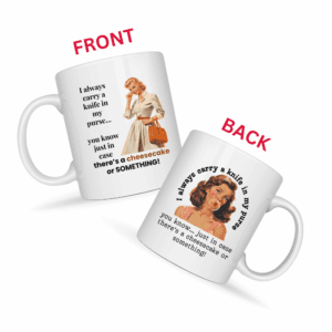 Cheesecake or Something Mug v2 - Glamour Giggles