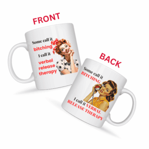 Verbal Release Therapy Mug v1 - Snark & Sanity