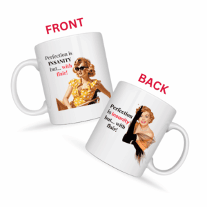 Perfection Is Insanity Mug v2 - Snark & Sanity