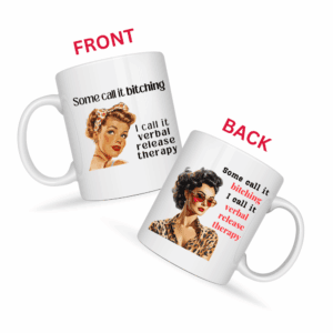 Verbal Release Therapy Mug v2 - Snark & Sanity