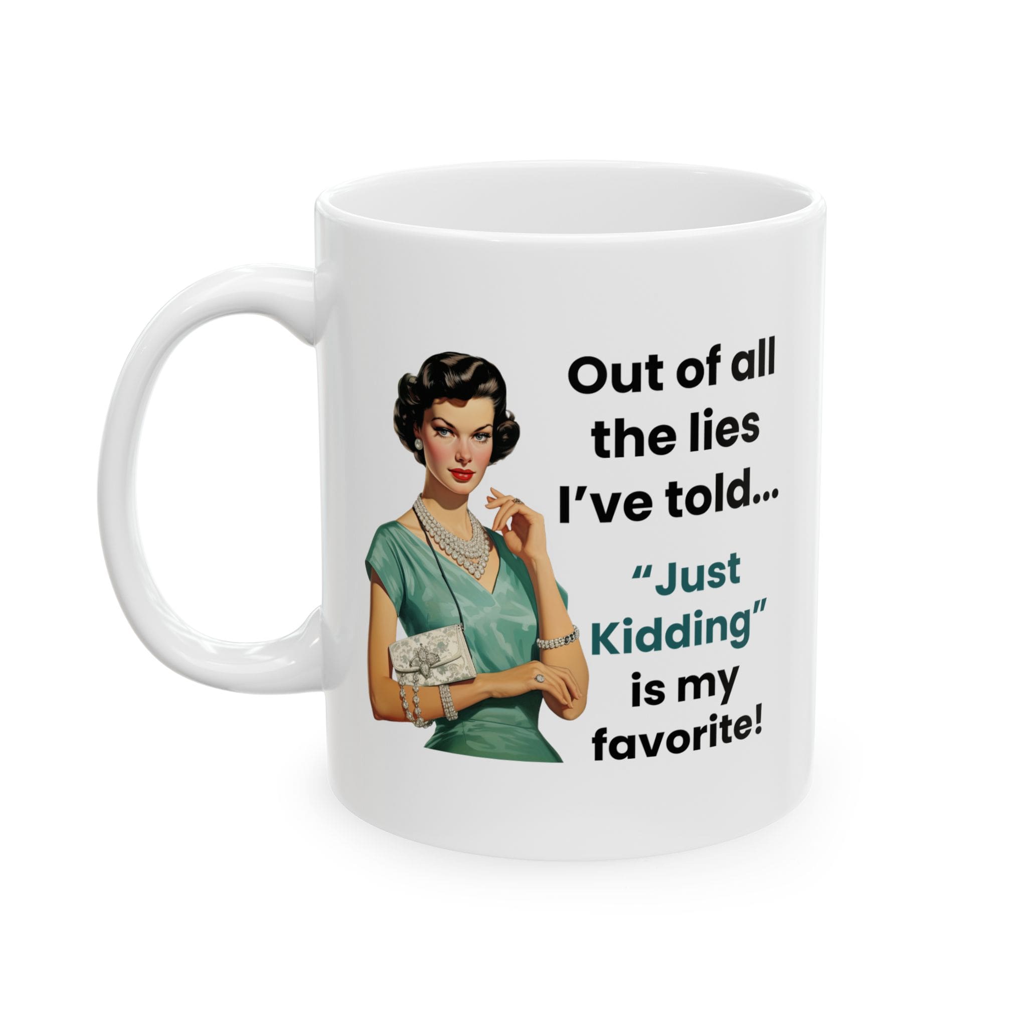 Just Kidding is My Favorite Mug v2 - Cocktail Confessions - Image 4
