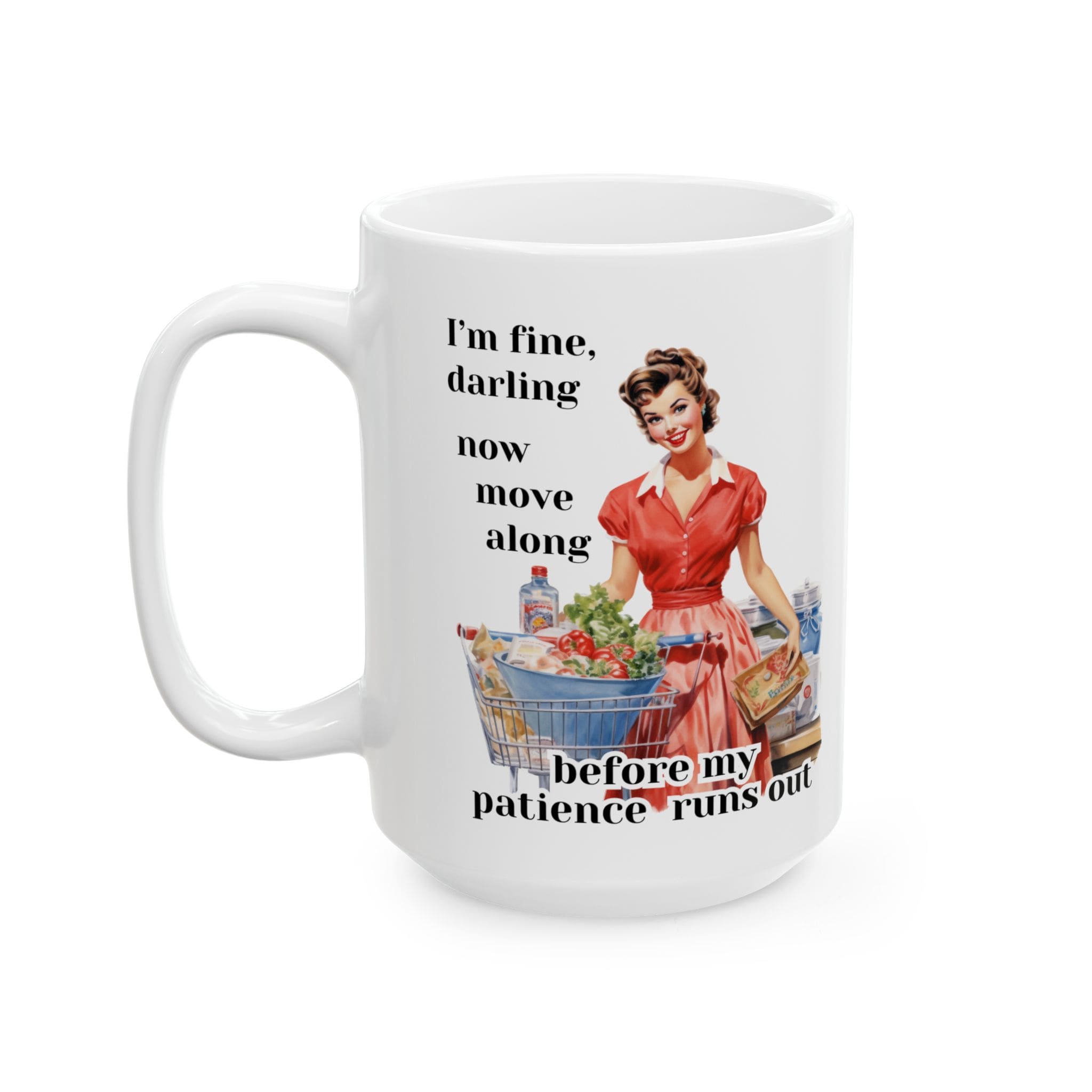 I'm Fine Darling Mug v1 - Internal Dialogue - Image 7