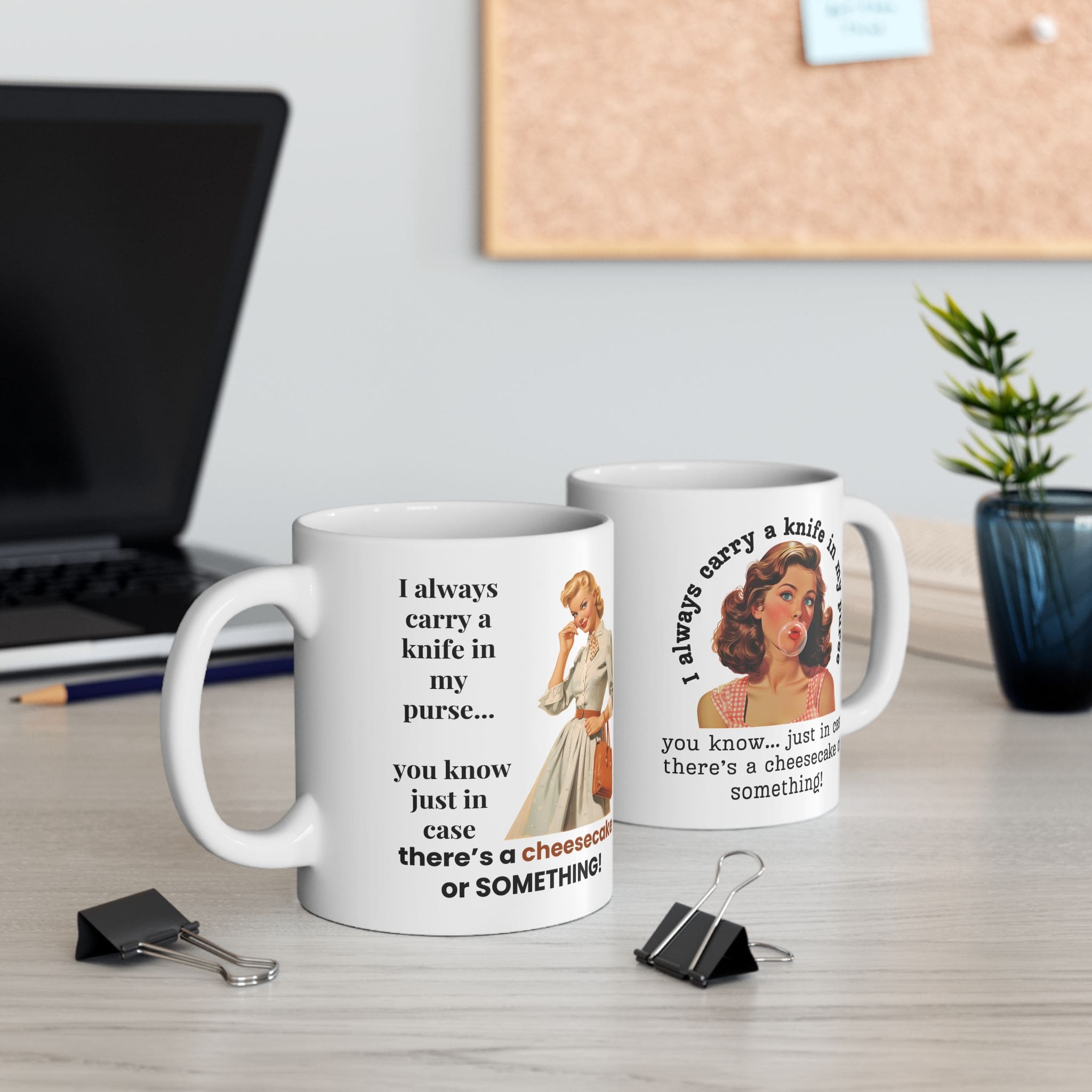 Cheesecake or Something Mug v2 - Glamour Giggles - Image 6