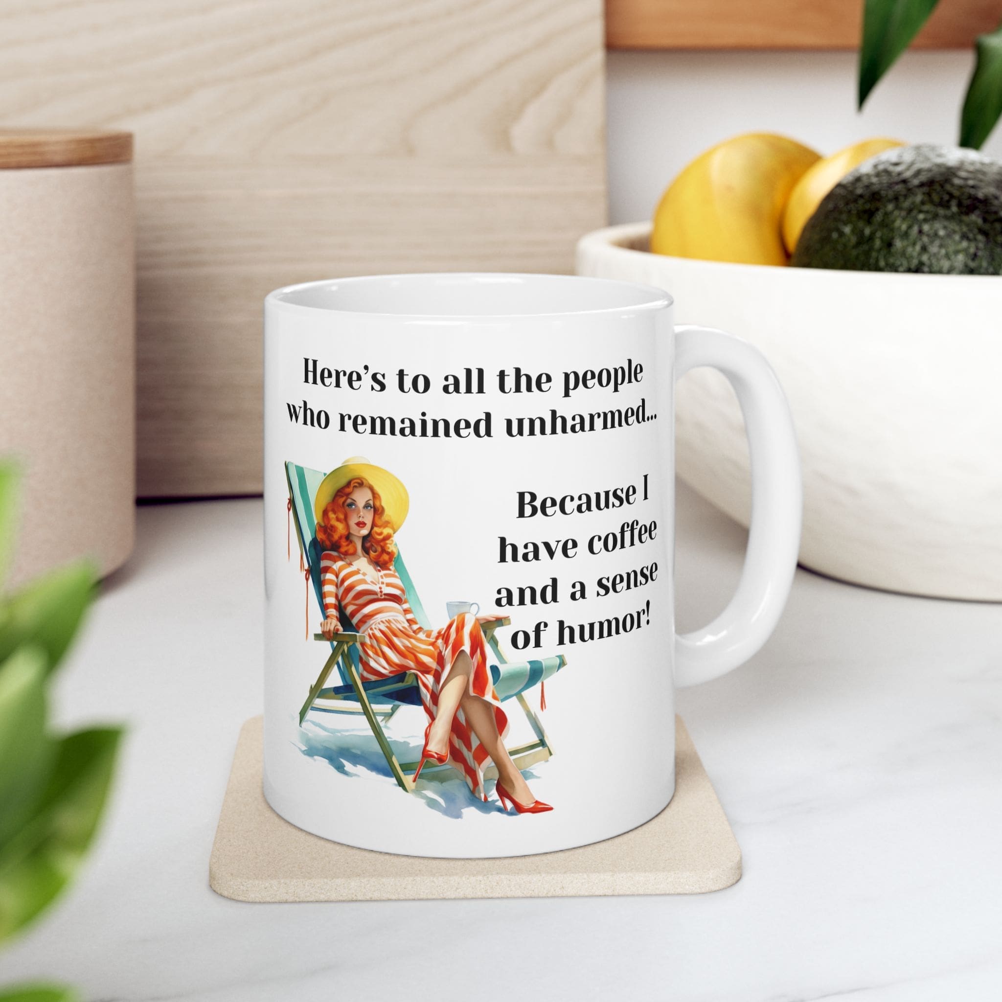 Coffee And Sense of Humor Mug v2 - Cup of Clarity - Image 2
