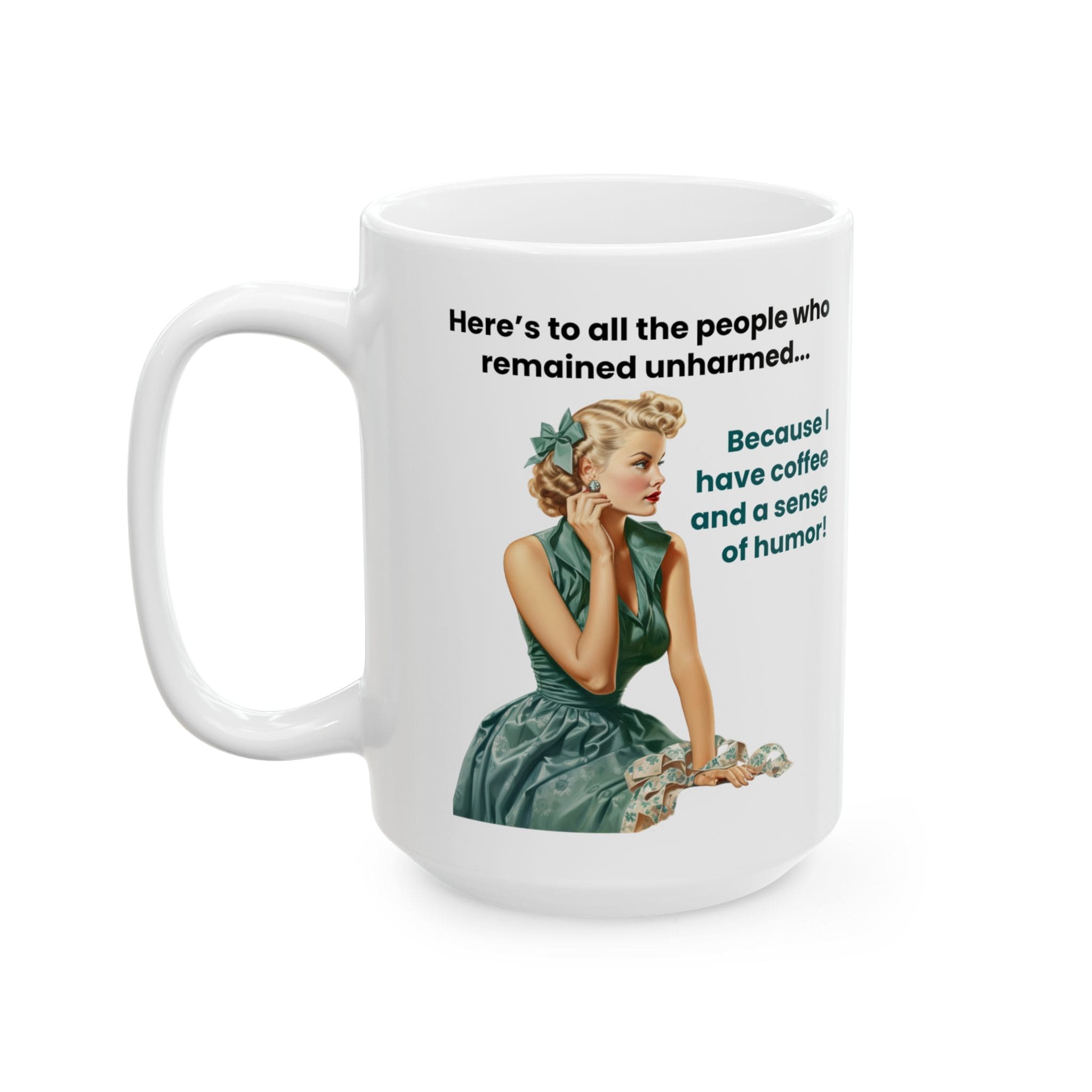 Coffee And Sense of Humor Mug v1 - Cup of Clarity - Image 7