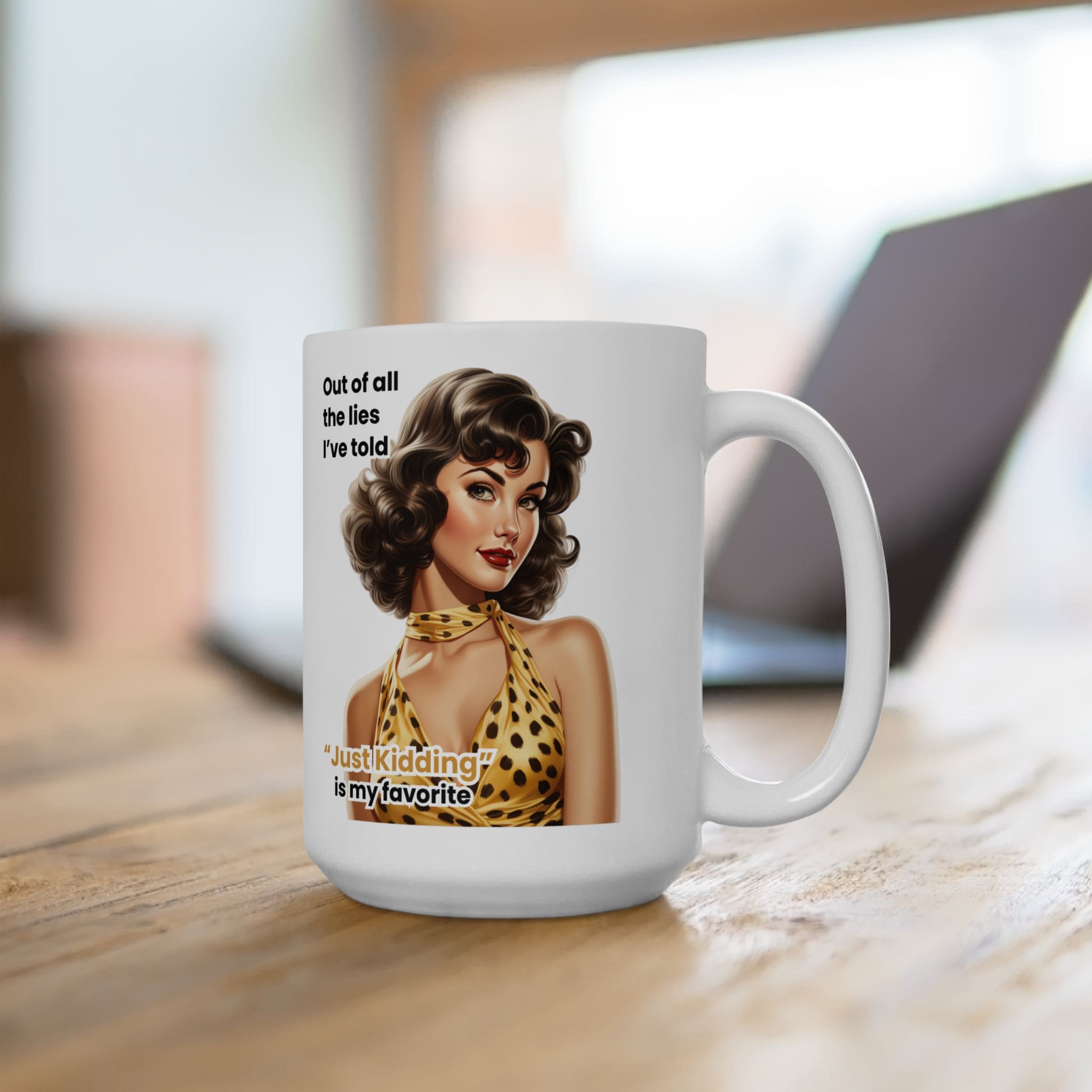 Just Kidding is My Favorite Mug v1 - Cocktail Confessions - Image 9