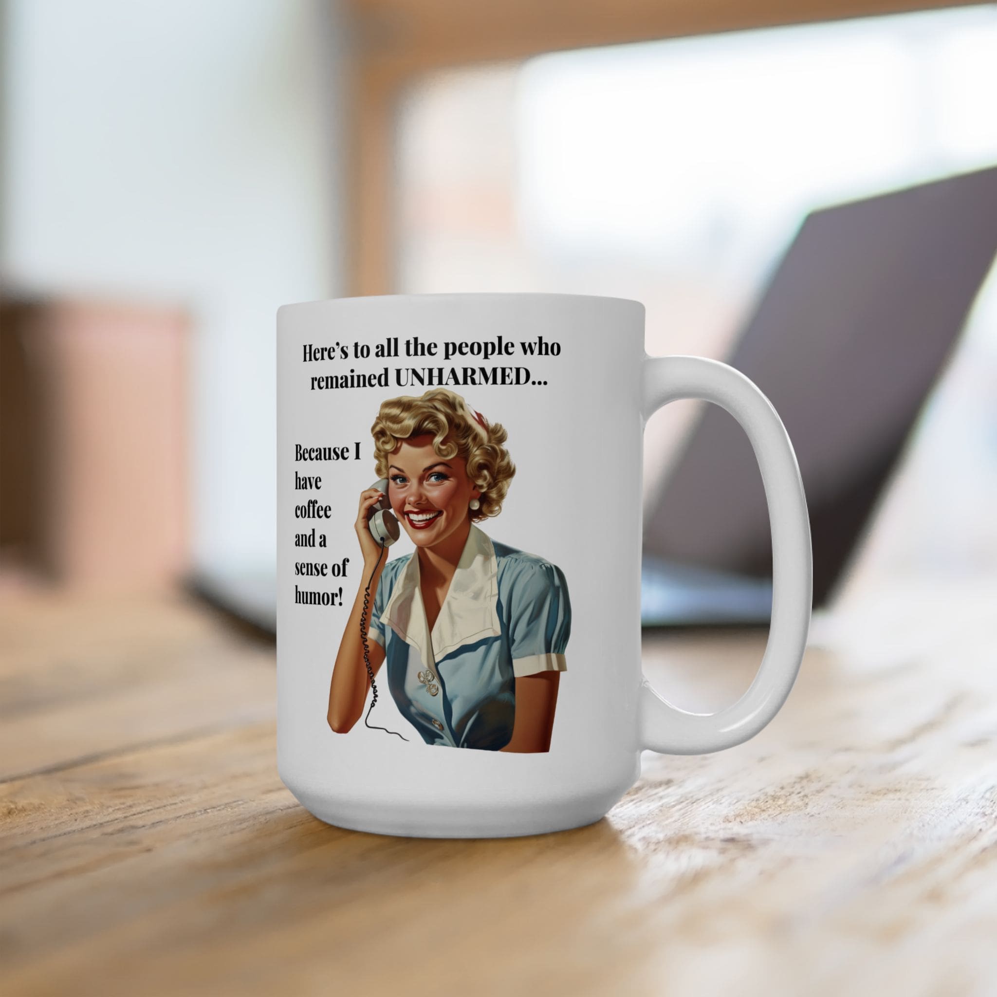 Coffee And Sense of Humor Mug v1 - Cup of Clarity - Image 9