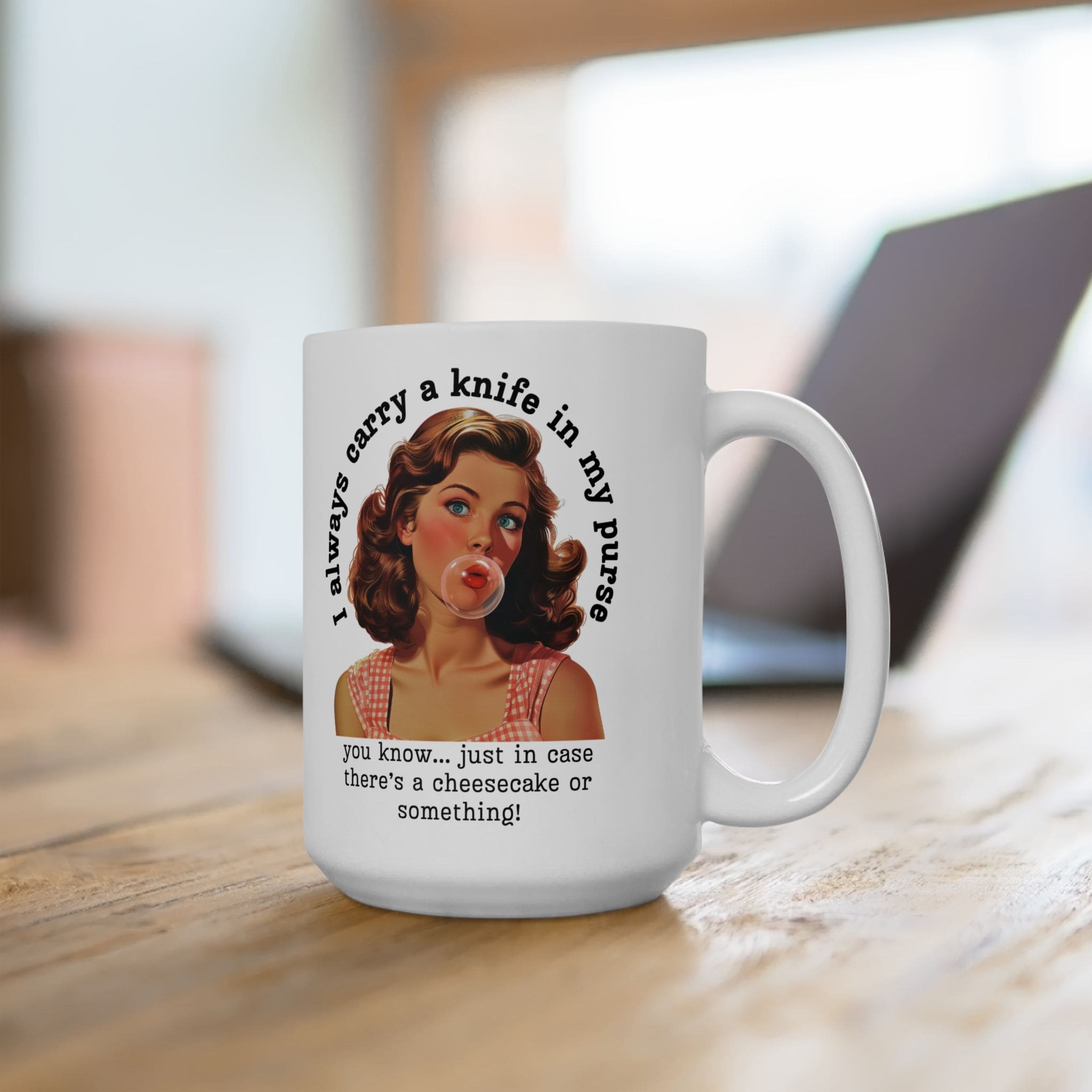 Cheesecake or Something Mug v2 - Glamour Giggles - Image 9
