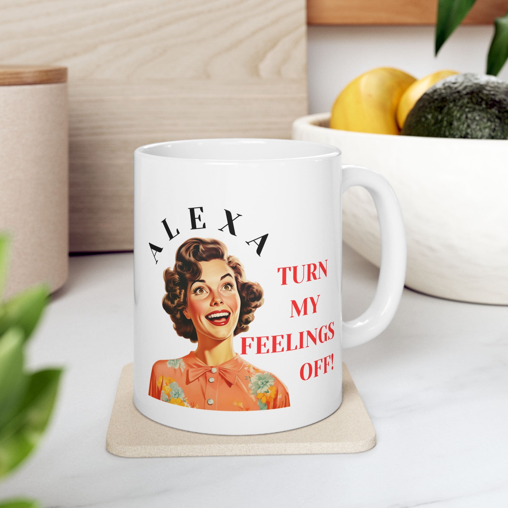 Alexa Turn My Feelings Off Mug v1 - Internal Dialogue - Image 2