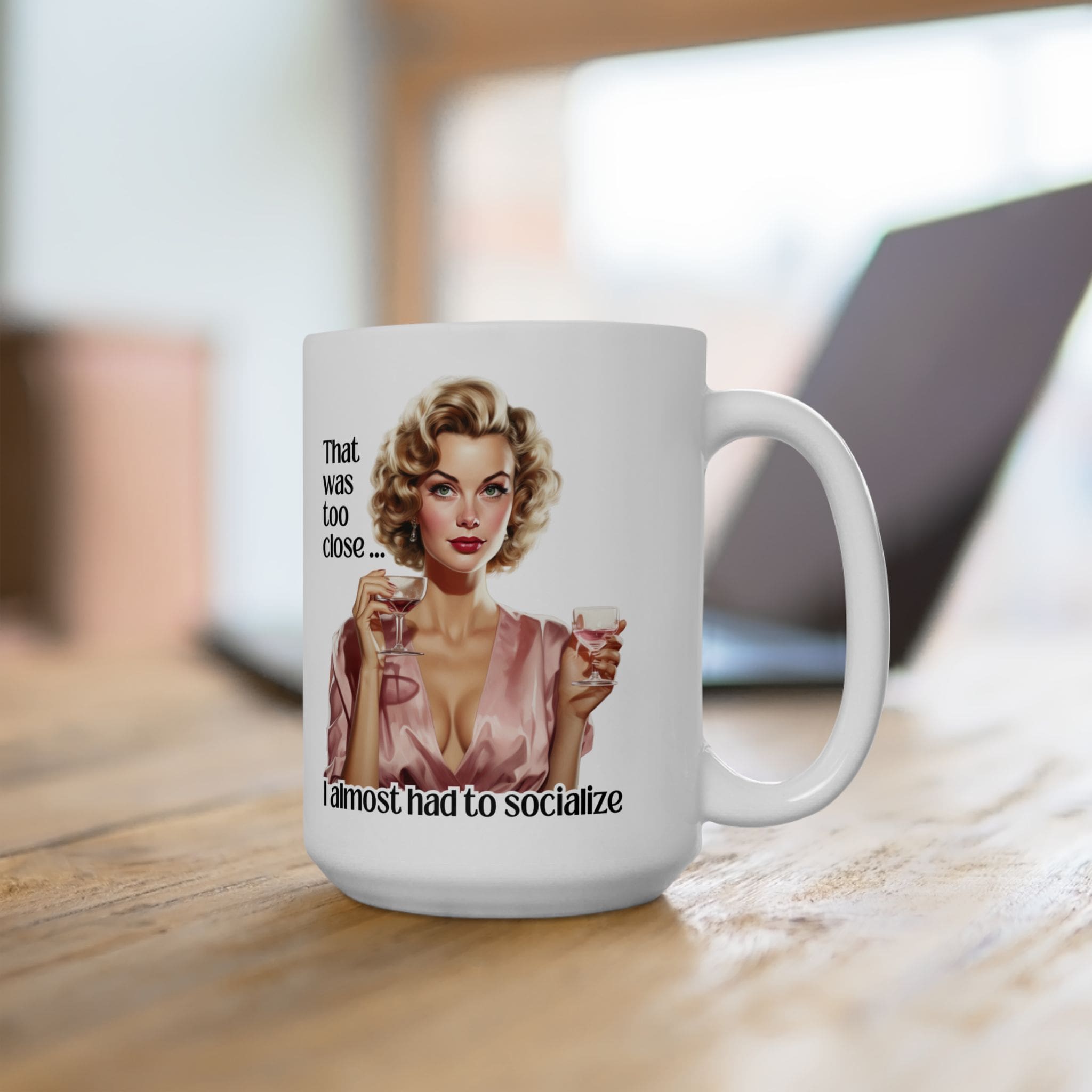 I Almost Had To Socialize Mug v1 - Internal Dialogue - Image 9