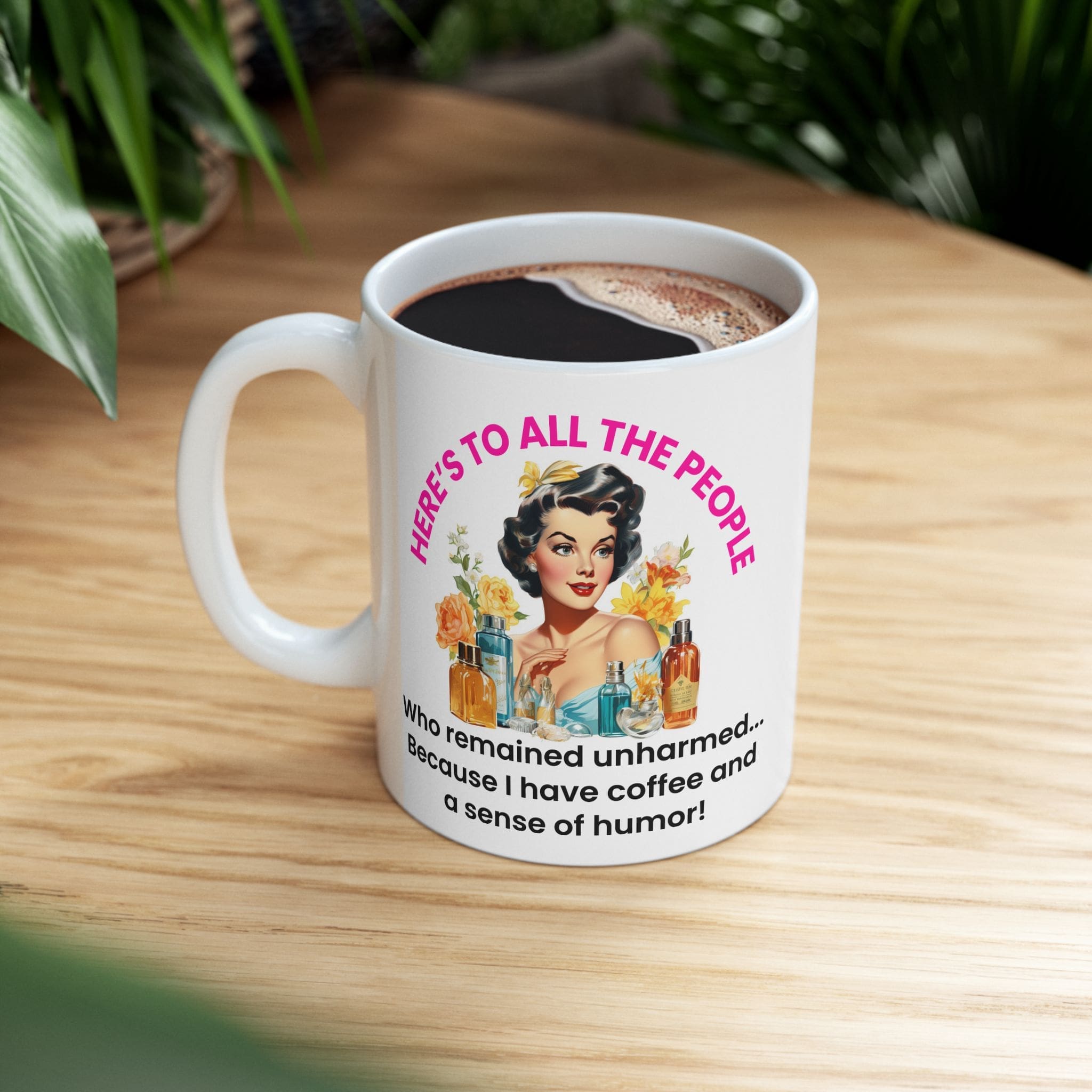 Coffee And Sense of Humor Mug v2 - Cup of Clarity - Image 3