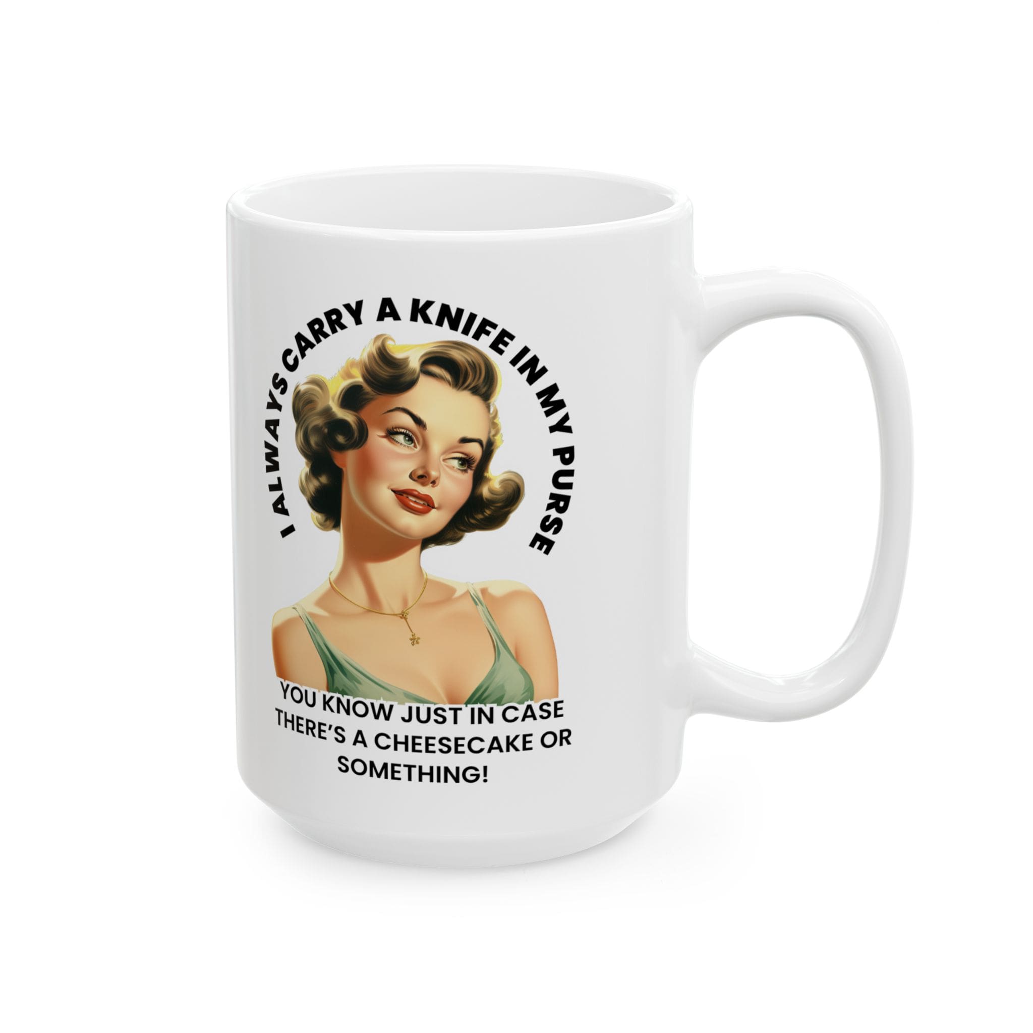 Cheesecake or Something Mug v1 - Glamour Giggles - Image 8