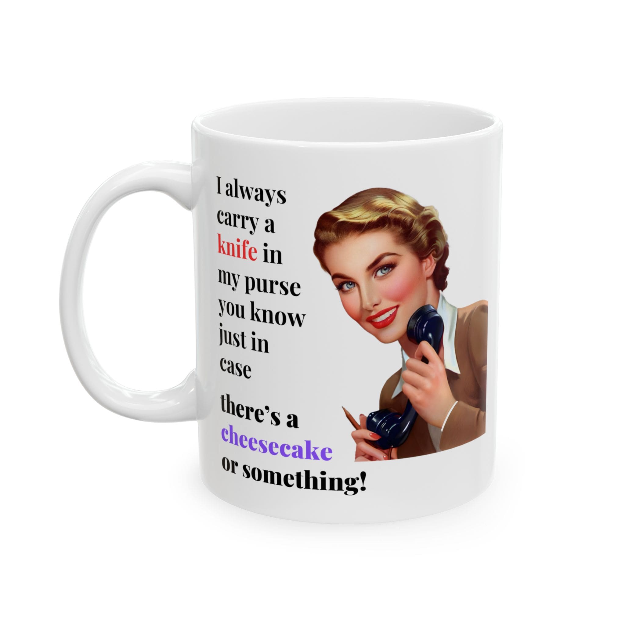 Cheesecake or Something Mug v1 - Glamour Giggles - Image 4
