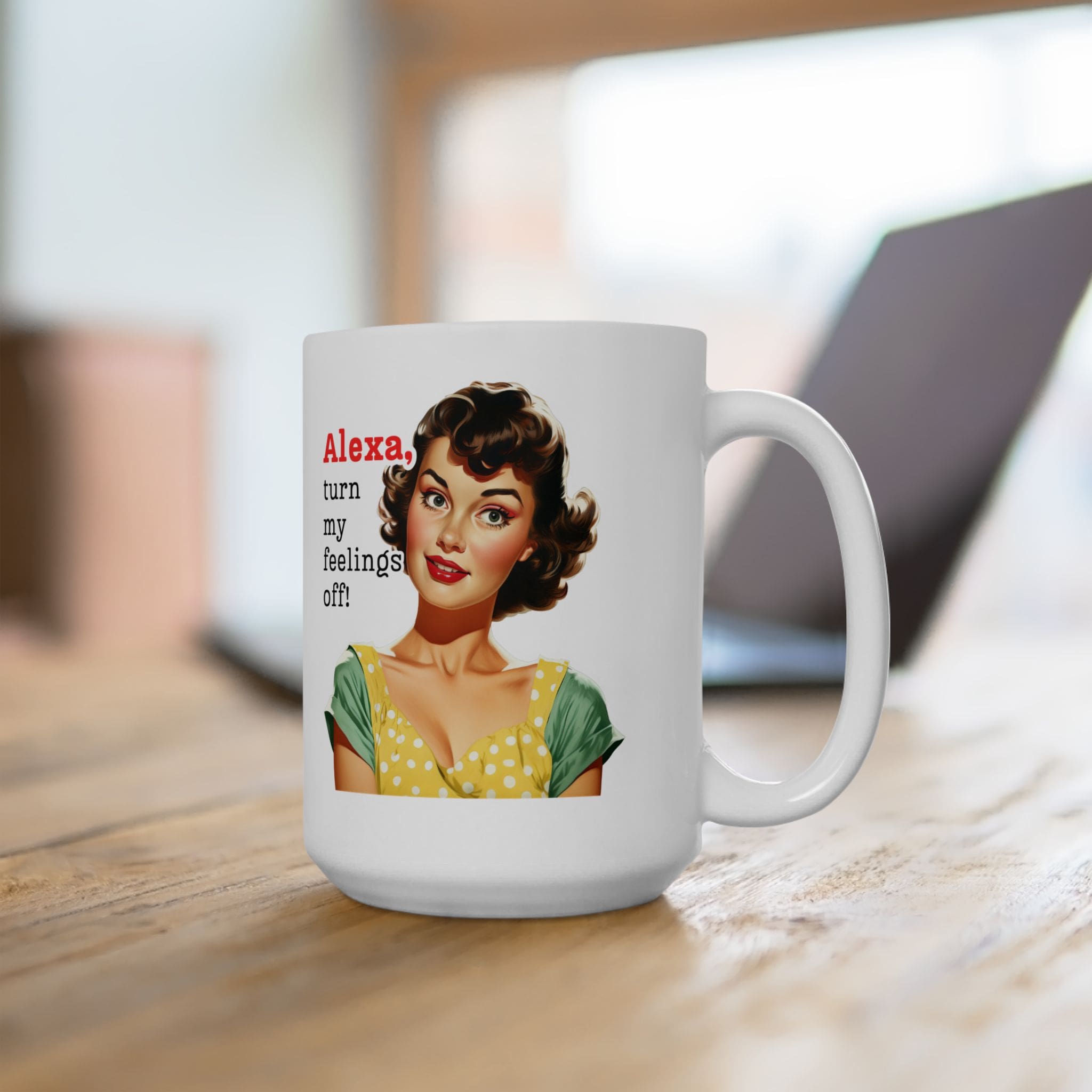 Alexa Turn My Feelings Off Mug v2 - Internal Dialogue - Image 9