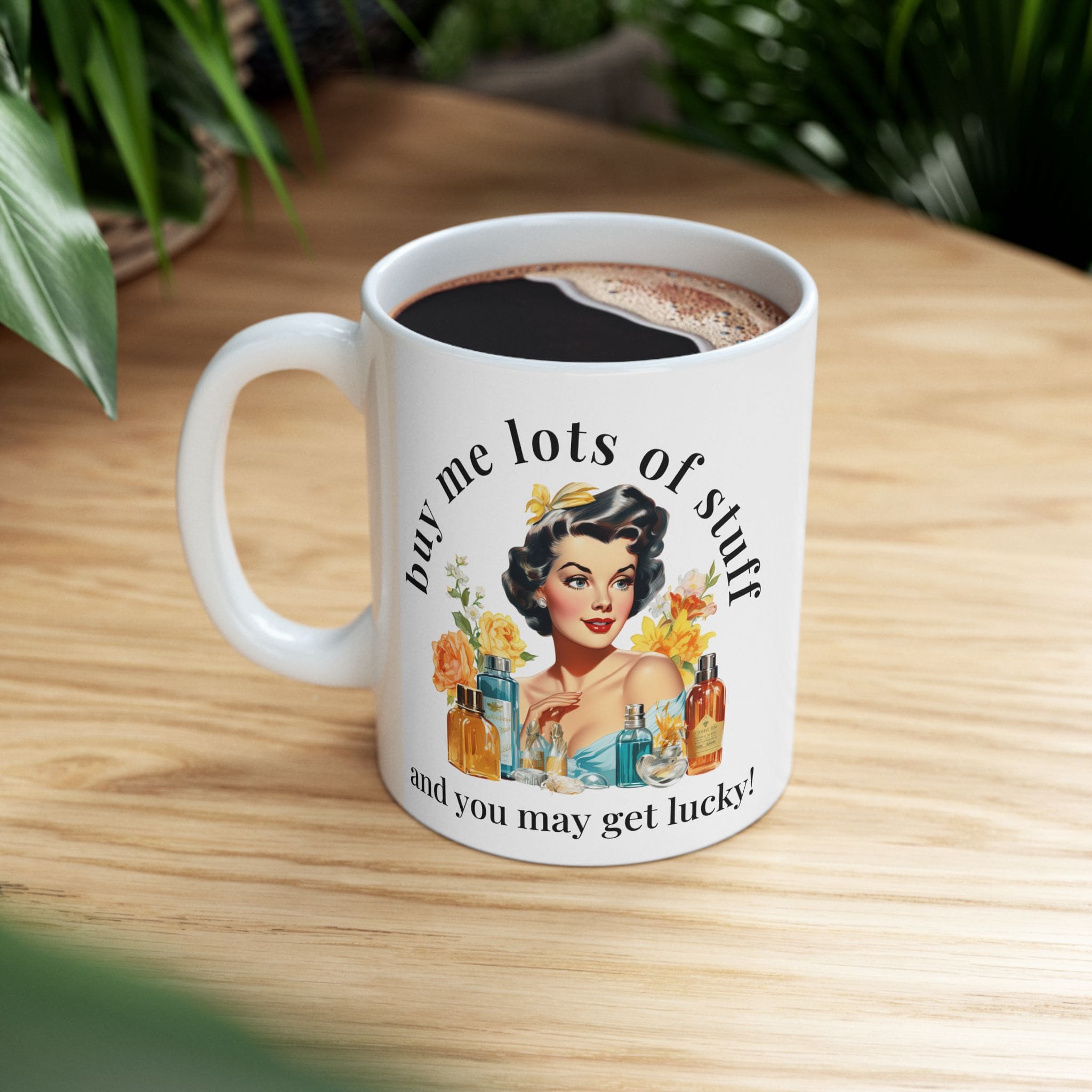 Buy Me Lots Of Stuff Mug v1 - Snark & Sanity - Image 3