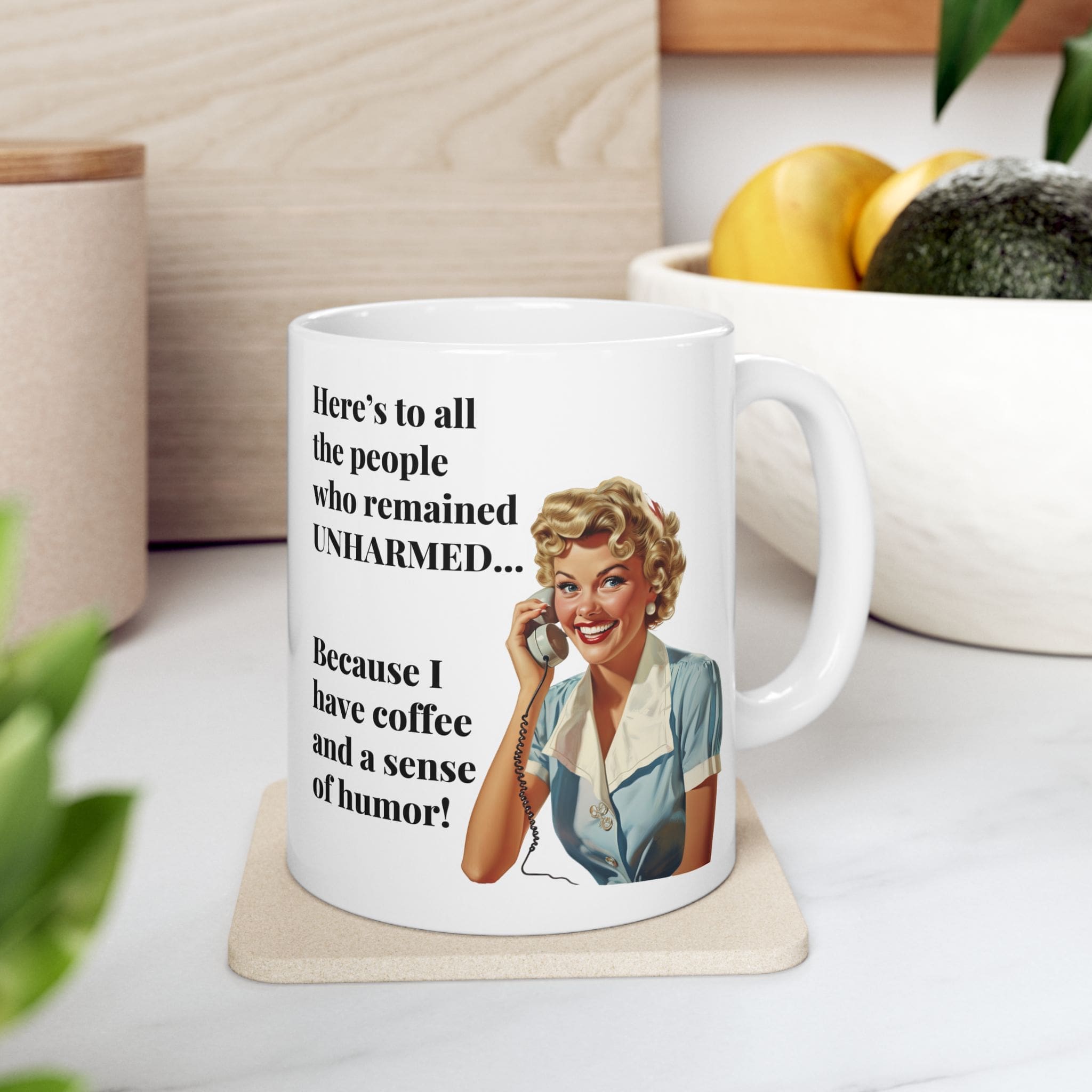 Coffee And Sense of Humor Mug v1 - Cup of Clarity - Image 2