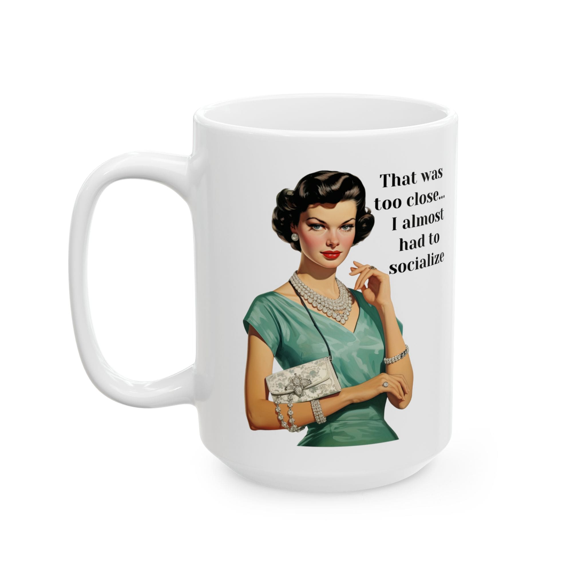 I Almost Had To Socialize Mug v1 - Internal Dialogue - Image 7