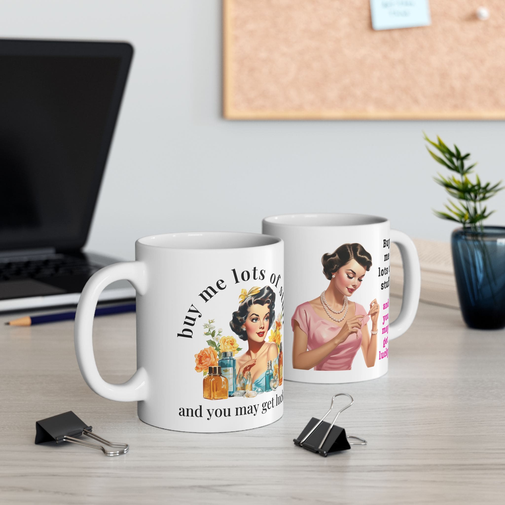 Buy Me Lots Of Stuff Mug v1 - Snark & Sanity - Image 6
