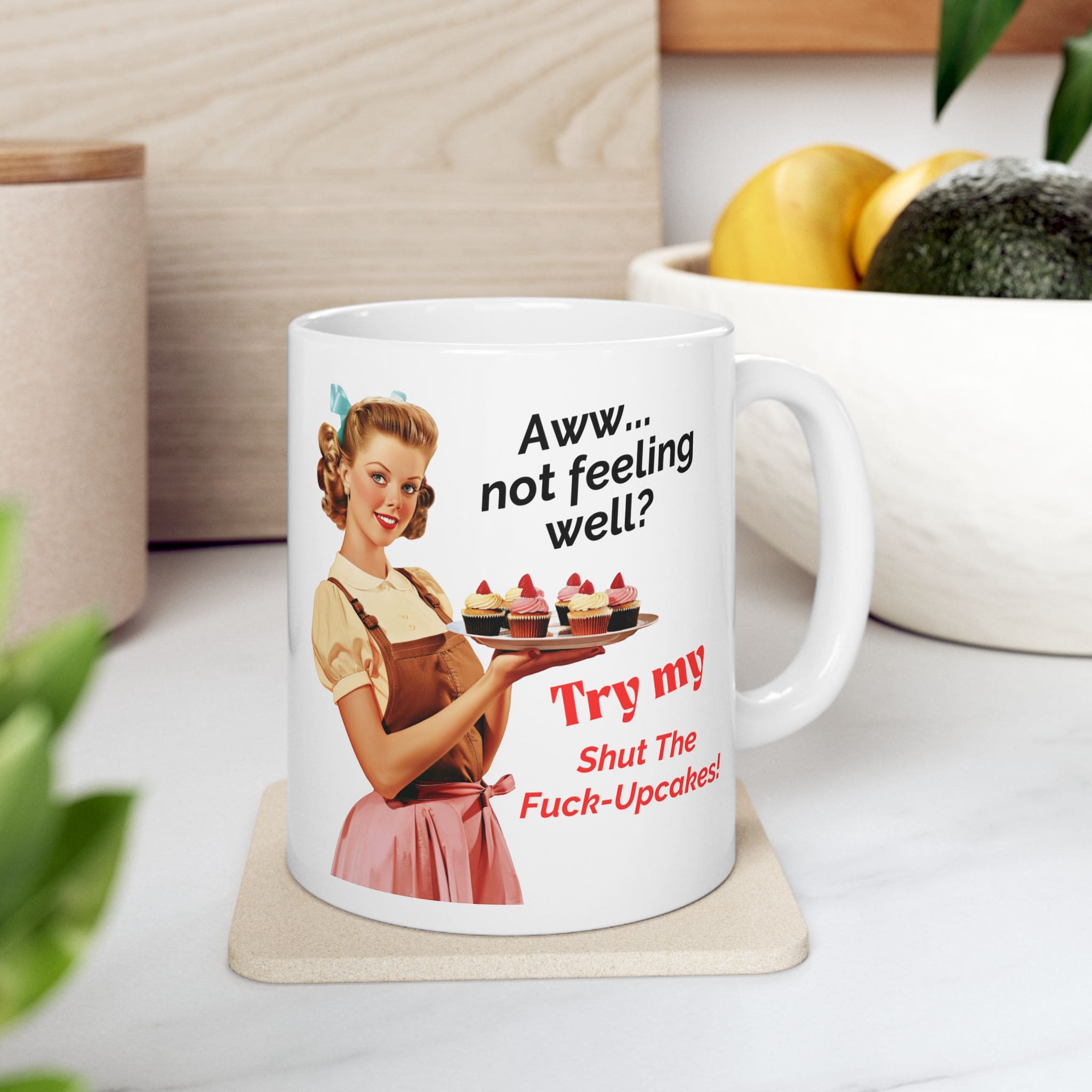 Try My Shut The Fuck Upcakes Mug v2 - Filthy & Fabulous - Image 5