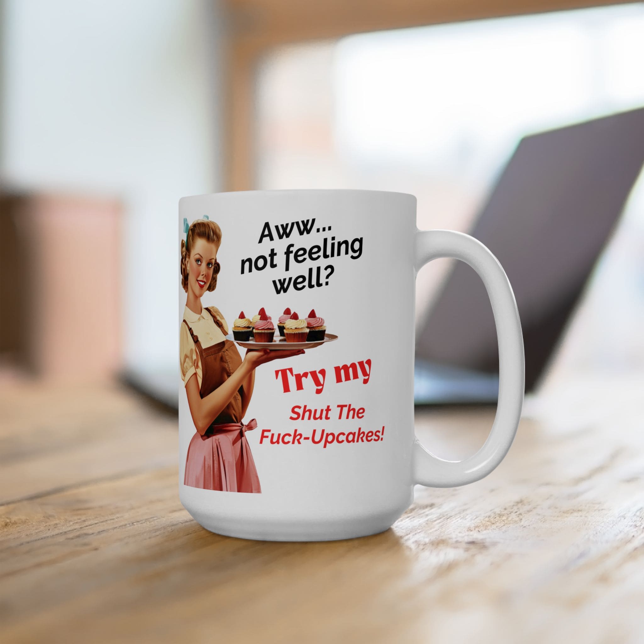 Try My Shut The Fuck Upcakes Mug v2 - Filthy & Fabulous - Image 8