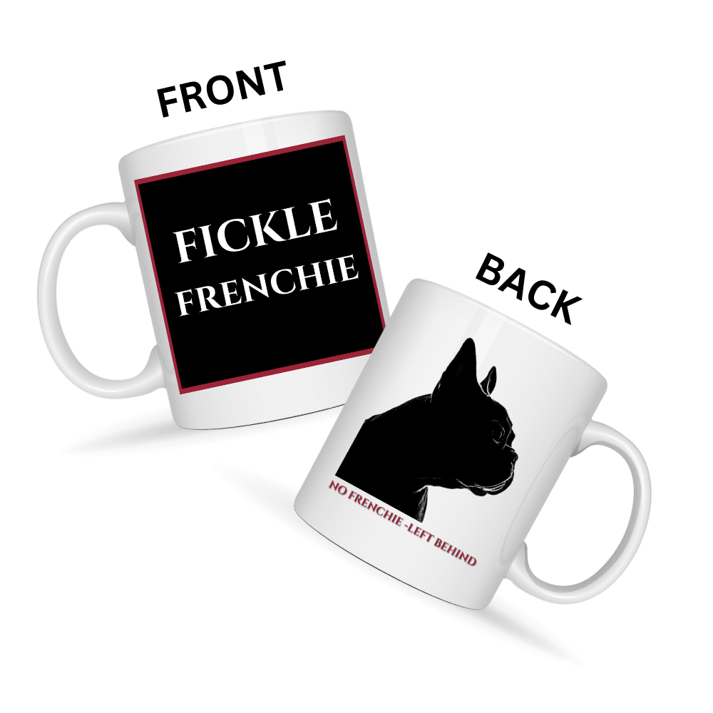 Royal Court Frenchie Mug – “No Frenchie Left Behindâ€